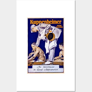 J.C. Leyendecker 1920s Kuppenheimer Ad Posters and Art